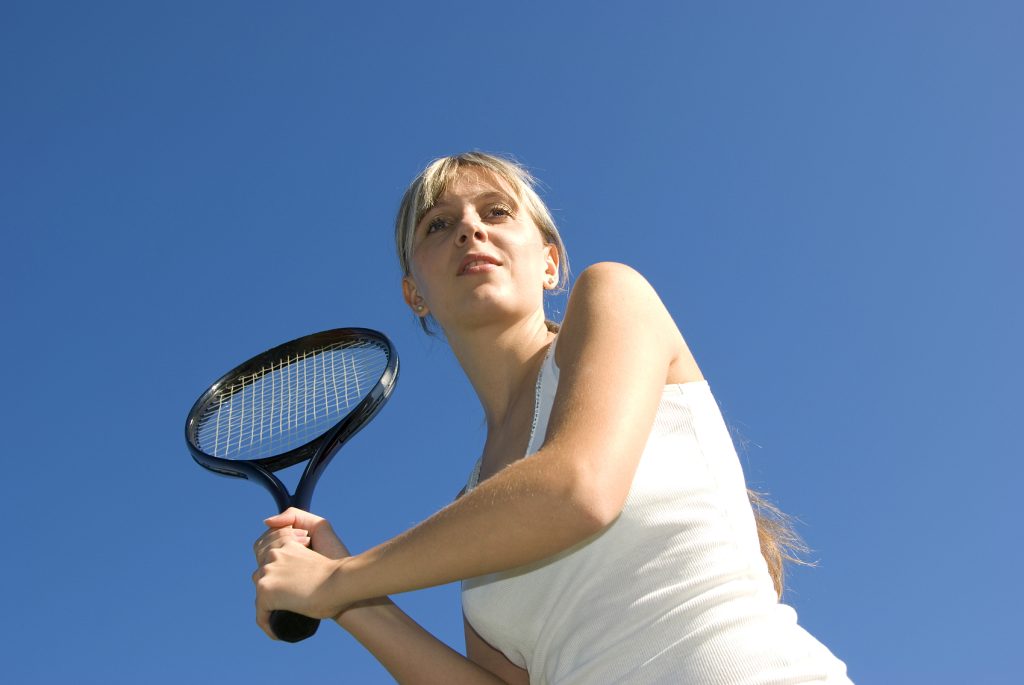 Baikon Sports tennis court flooring in use