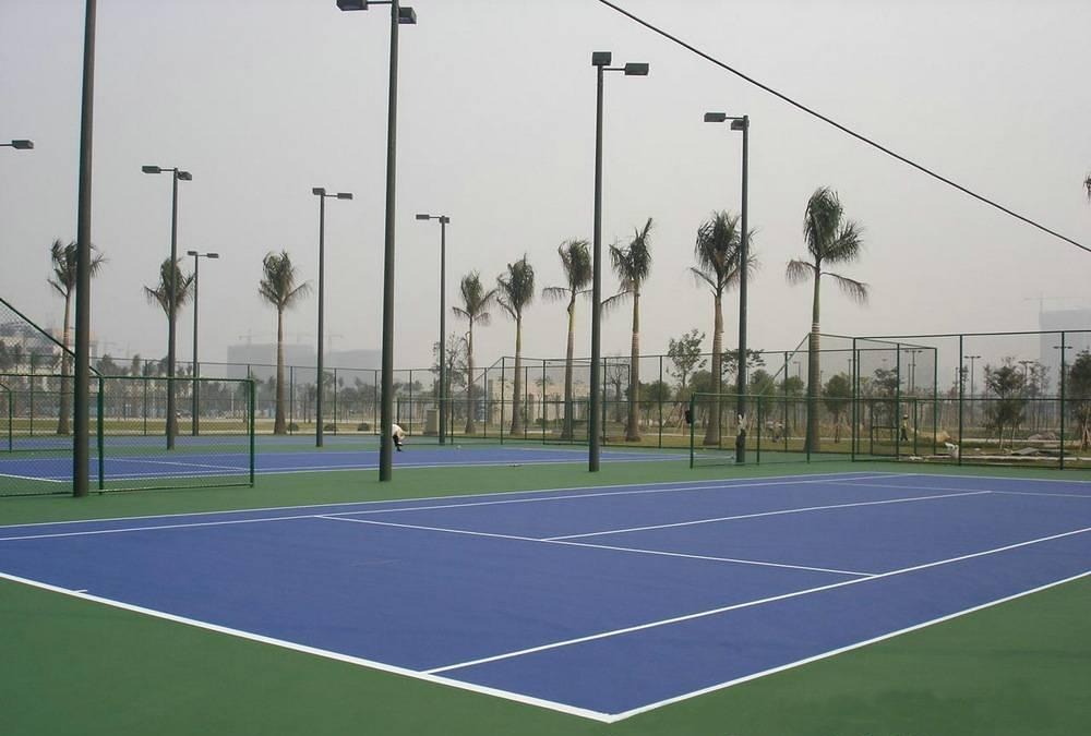 acrylic court lifespan tropical climate