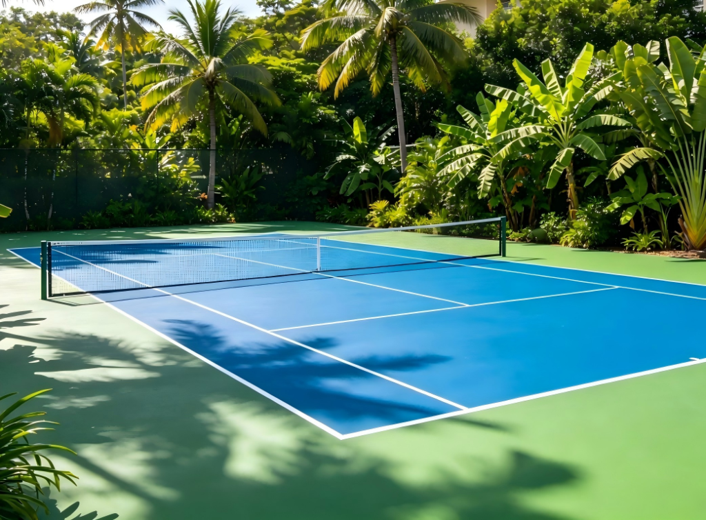 Acrylic sports court in Southeast Asia sports flooring industry 2026